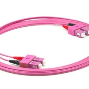 JARRETIERE FIBRE OPTIQUE SC / SC OM4