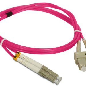 JARRETIERE FIBRE OPTIQUE  SC / LC OM4